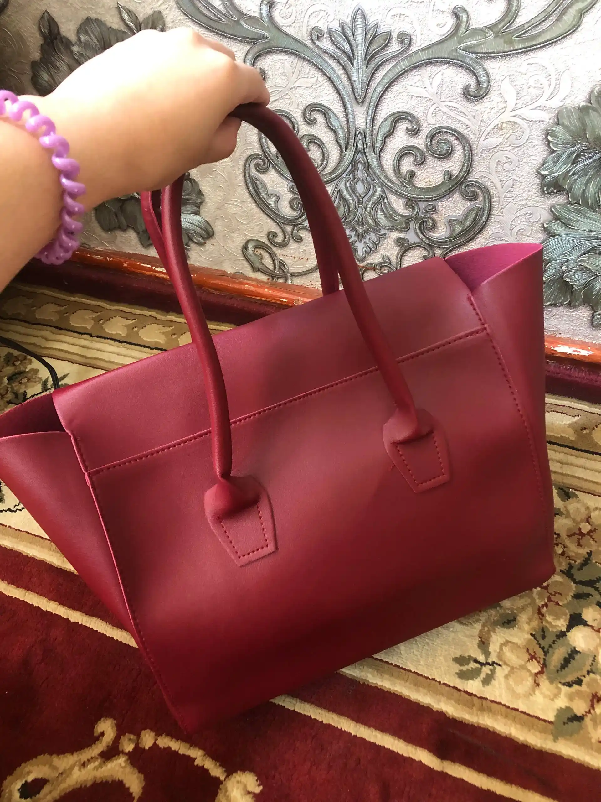 Ayollar sumkasi, shopper, A4 formatda, Tout