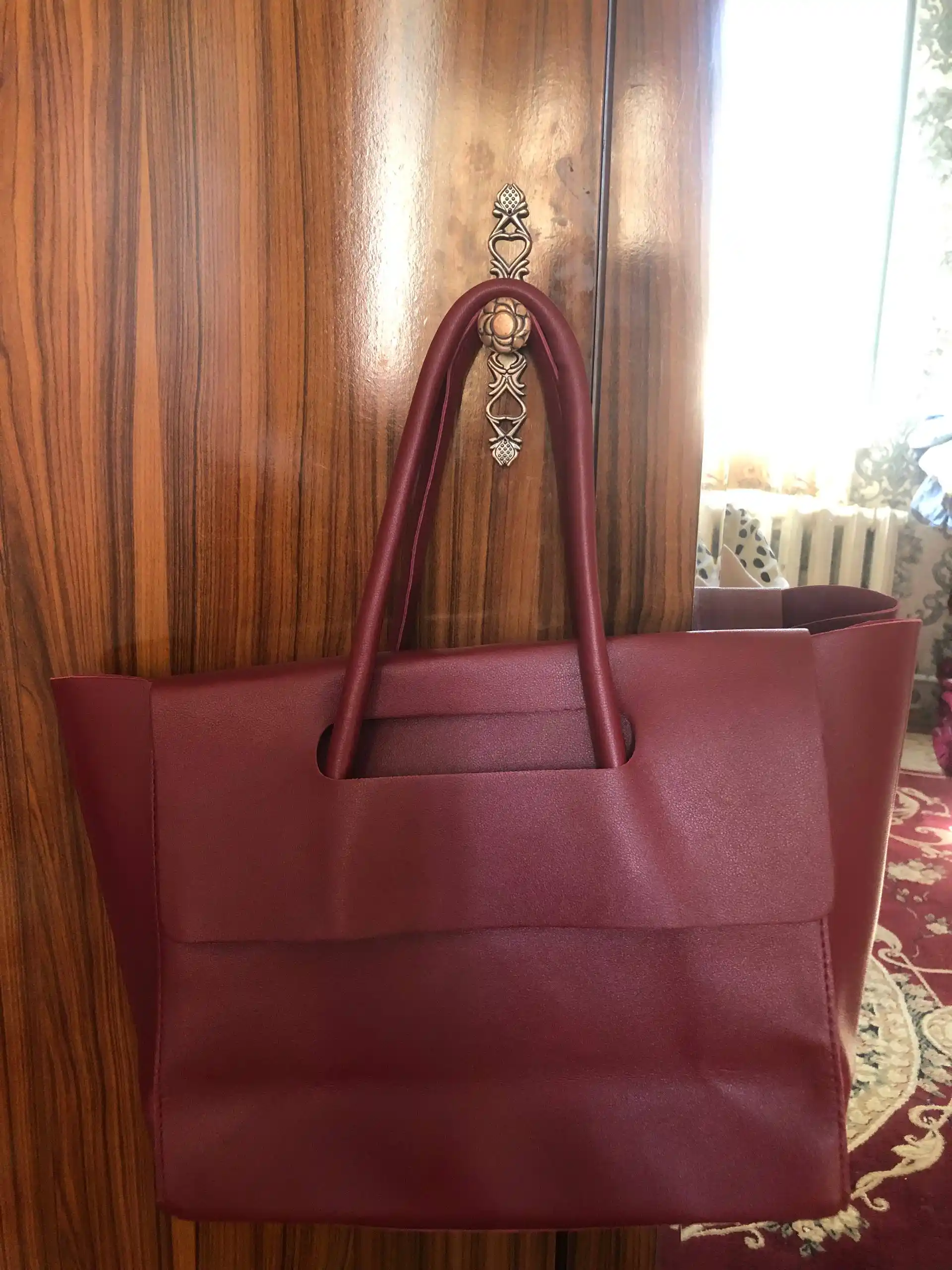 Ayollar sumkasi, shopper, A4 formatda, Tout