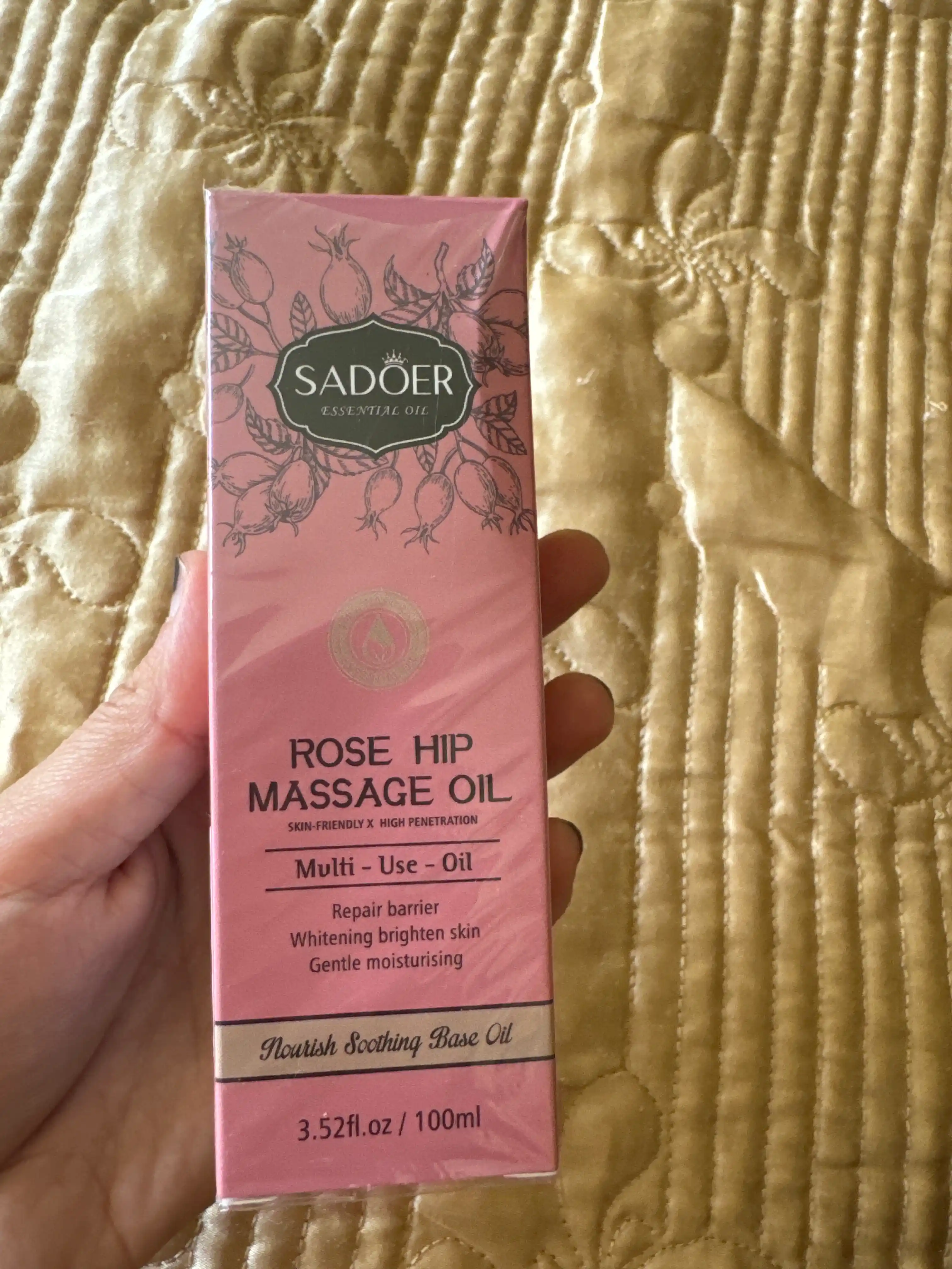 Universal massaj yog'i, tana va soch uchun, massaj moyi, 100 ml