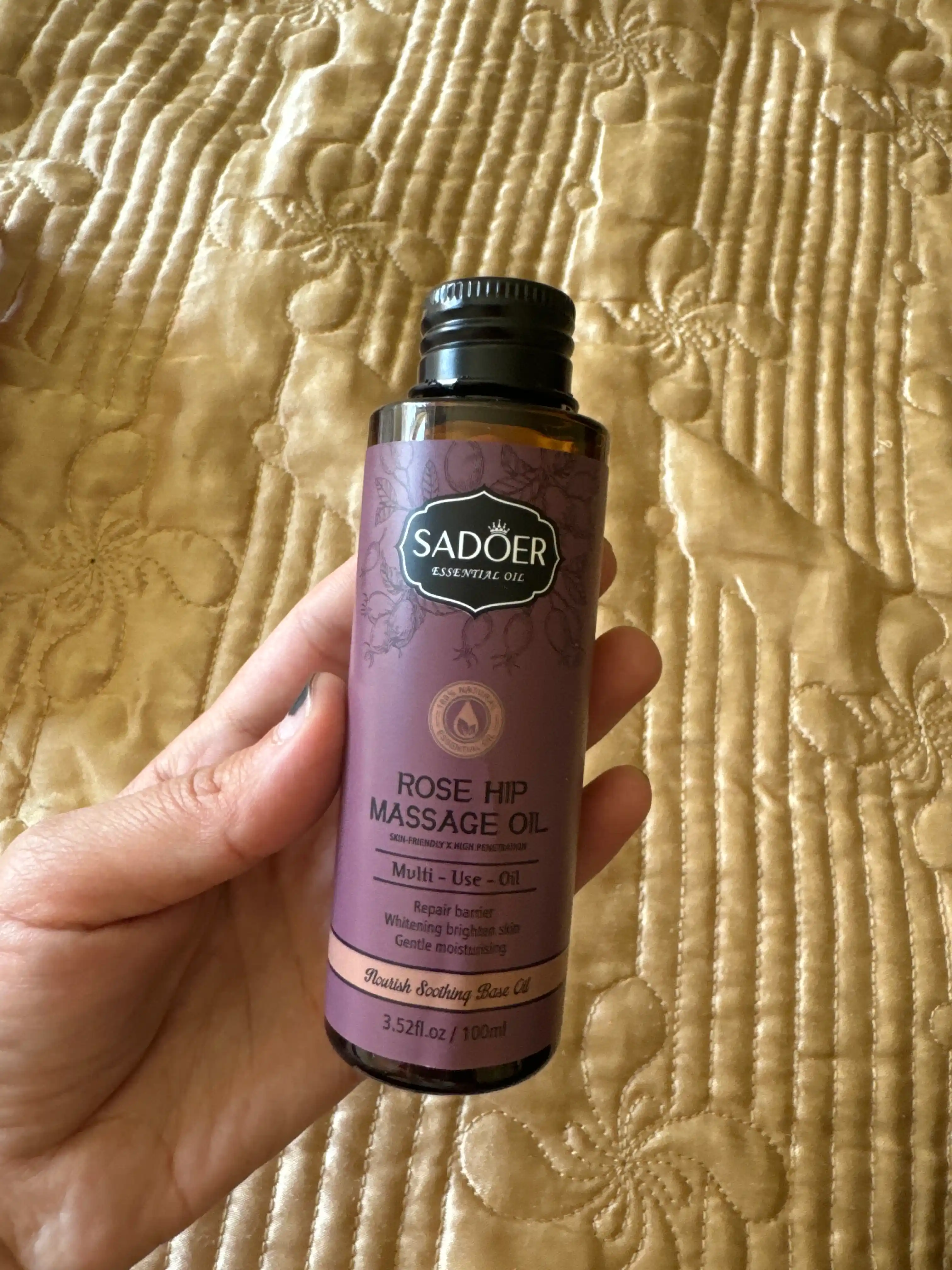 Universal massaj yog'i, tana va soch uchun, massaj moyi, 100 ml
