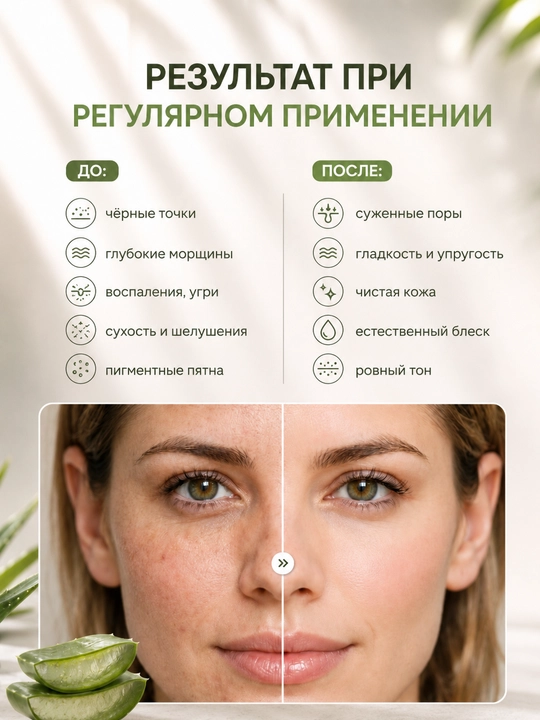 Пилинг-скатка для лица и тела с экстрактом алоэ, мягкое очищение кожи