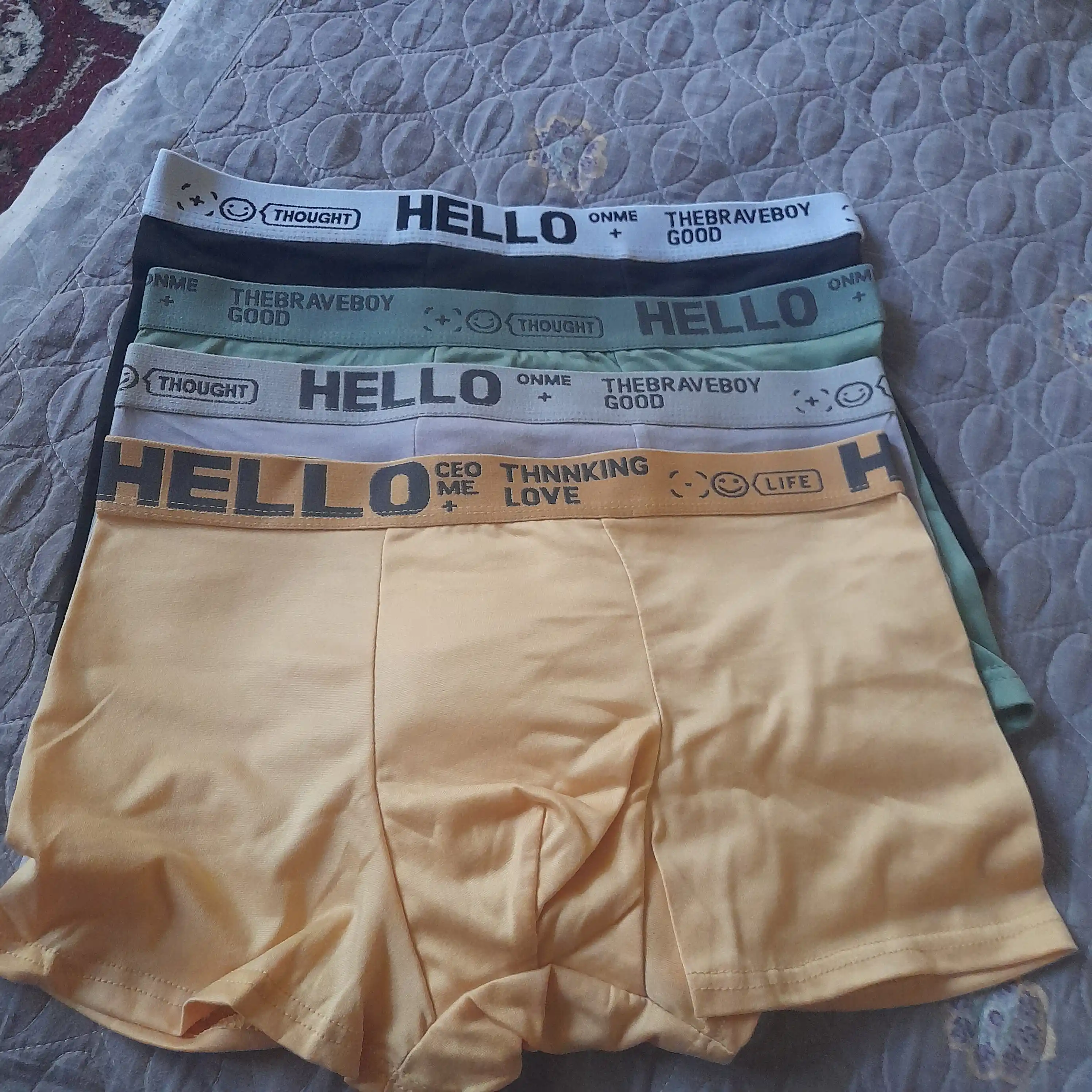 Erkaklar ichki kiyimi, Hello boksyorlari, 4 dona to‘plam, erkaklar ichki kiyimi