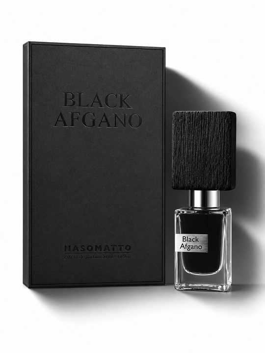 Black Afgano Extrait de Parfum 30 ml uniseks parfyumlangan suvi, yog'ochsimon va sharqona hid