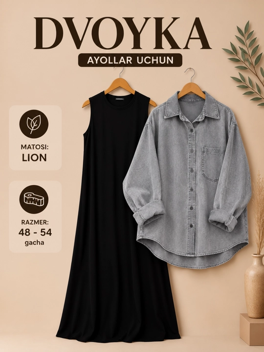 Dvoyka ayollar uchun, ayollar uchun yozgi dvoykalar, ayollar uchun rubashkalar