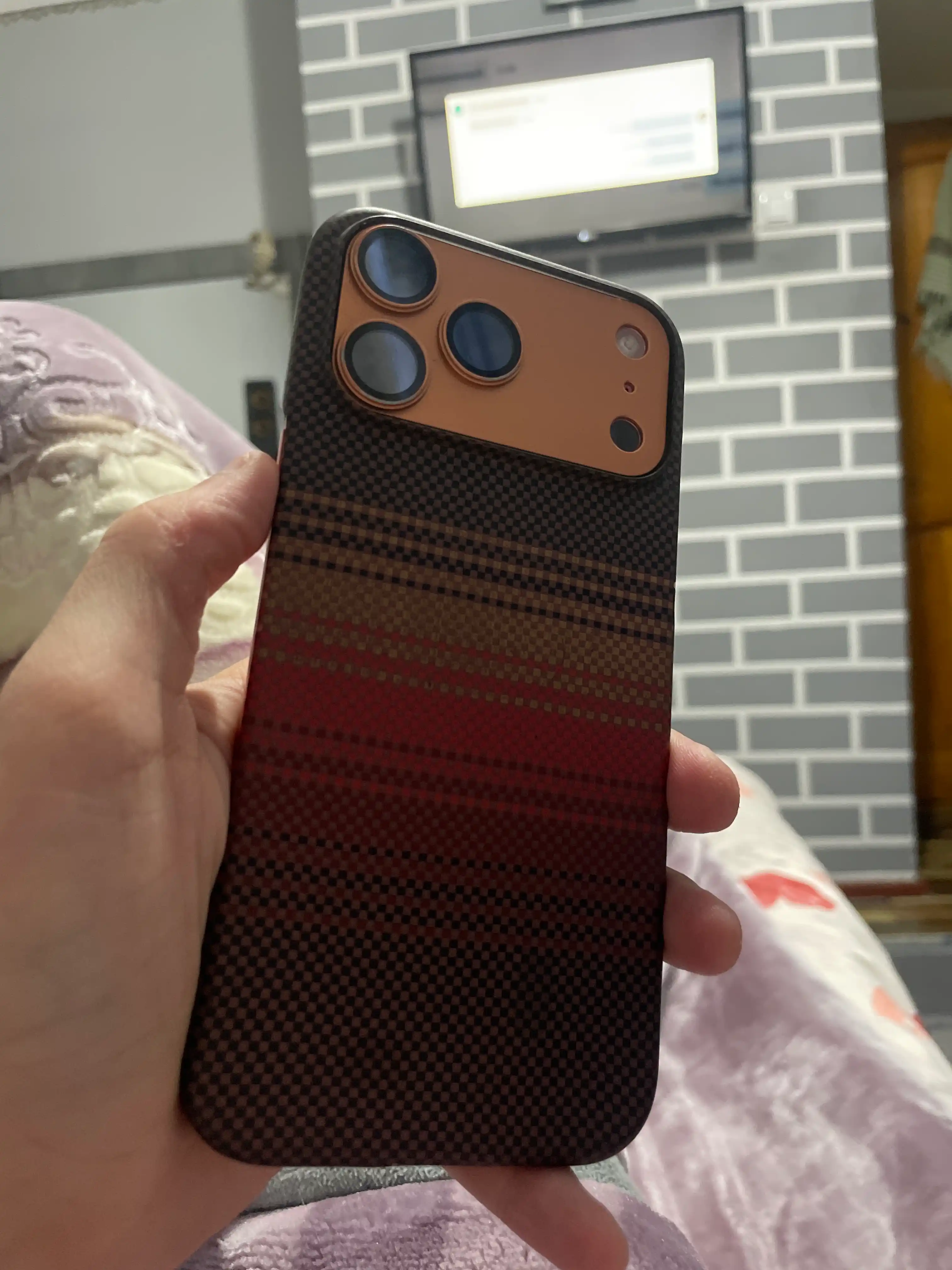 Iphone 17 pro max uchun kamera himoya, alyuminiy korpusli, kamera oynasi uchun himoya