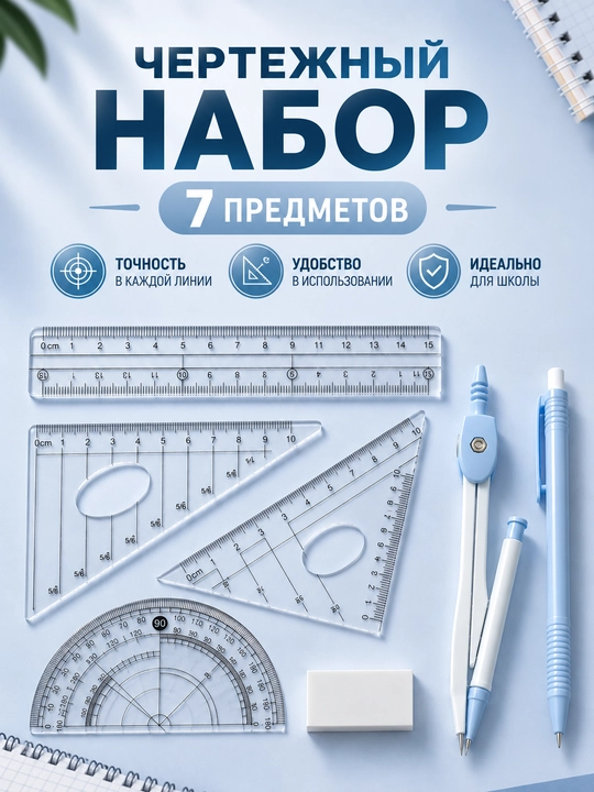 Геометрический набор для черчения