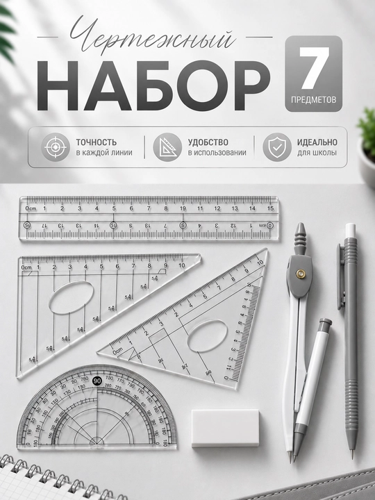 Геометрический набор для черчения