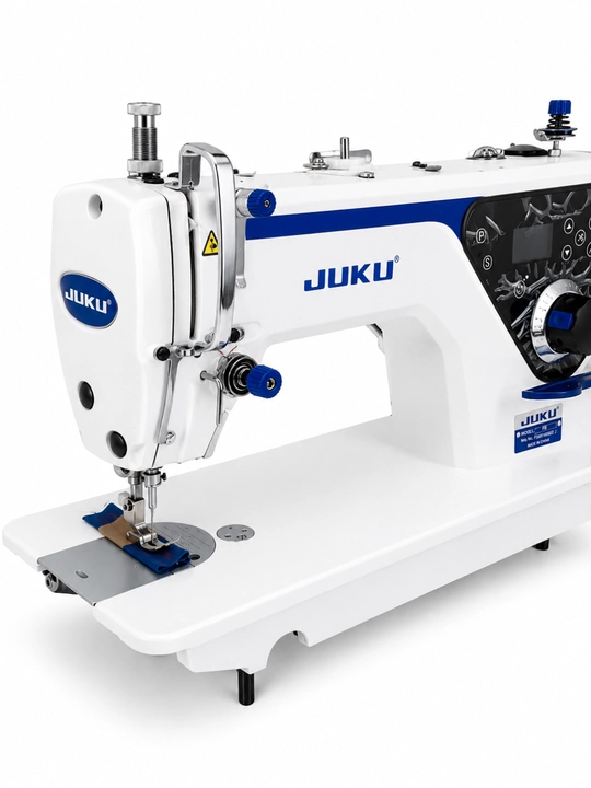 JUKU tikuv mashinasi — servomotorli, avtomatik moylash, ipni avtomatik qirqish