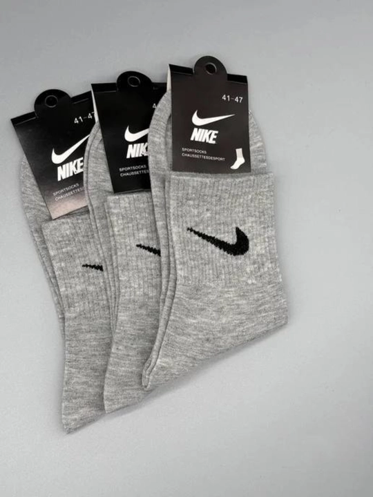 Носки Nike Everyday Unisex  — высокие хлопковые носки для спорта и повседневной носки