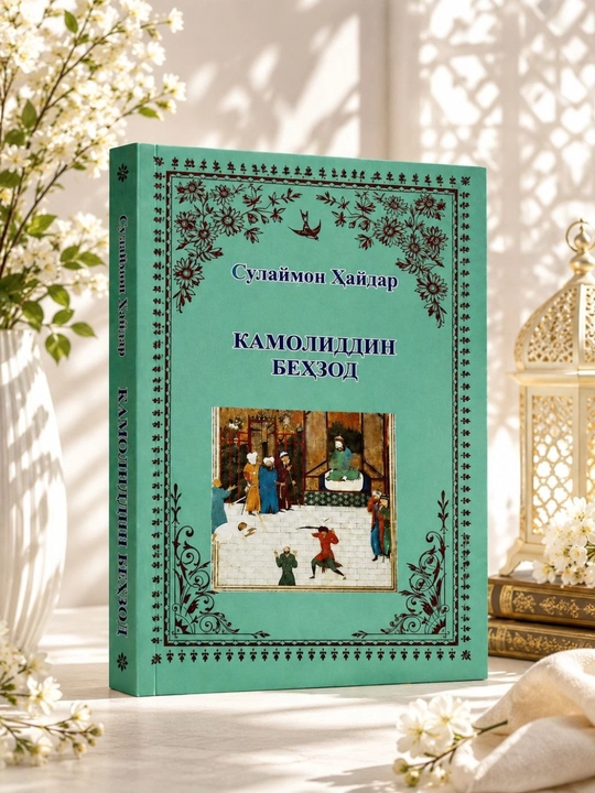 КАМОЛИДДИН БЕХЗОД,Сулейман Хайдар,исторический роман,книга в мягкой обложке,кириллица - 