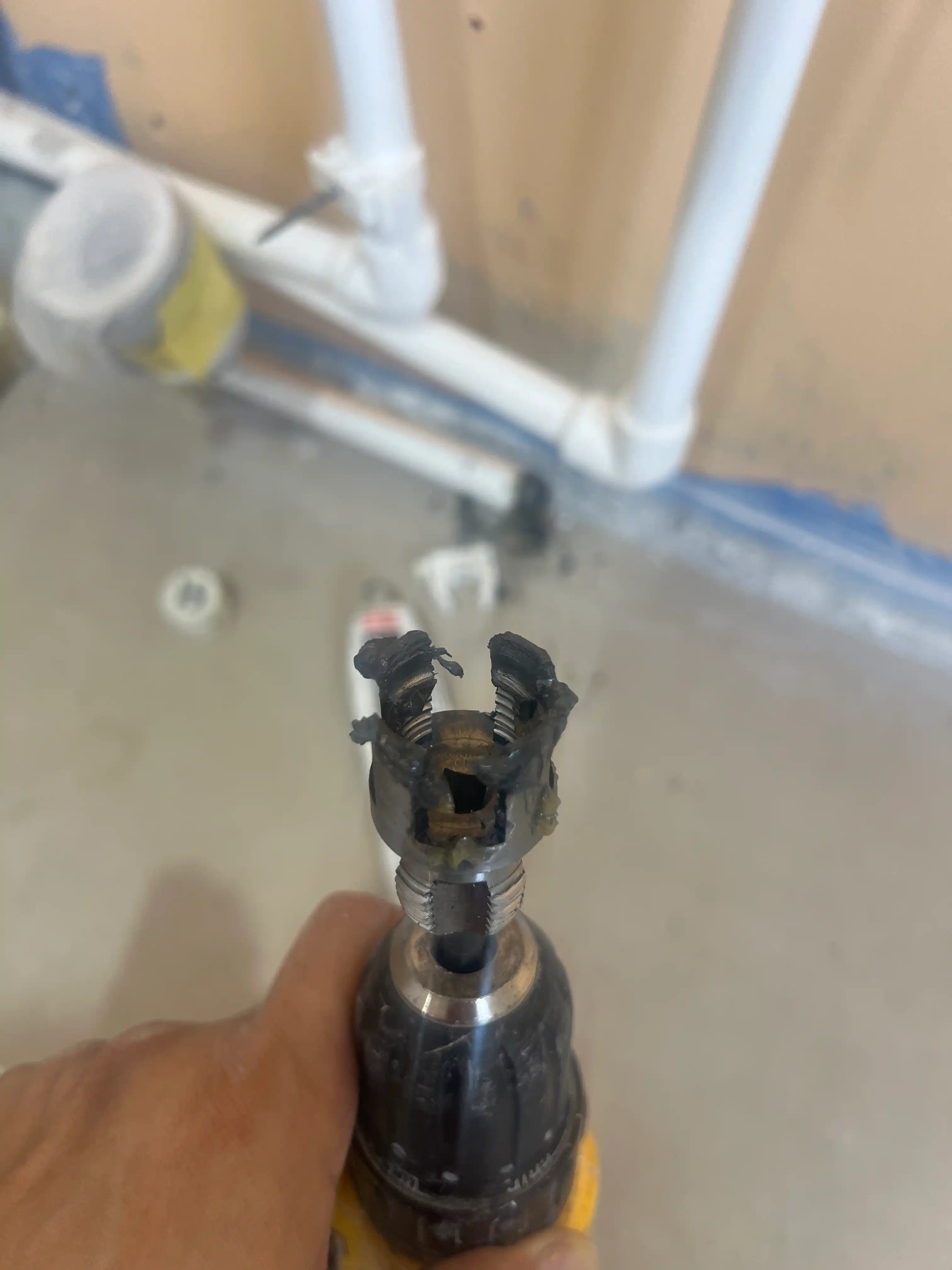 Набор Насадка для нарезки резьбы, для полипропилена, 2 шт 3/4"x1/2