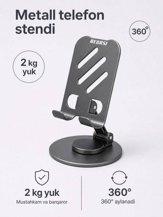 Metall Telefon Stendi