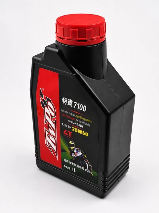 TWPO 7100 4T 20W-50 API SH motor moyi, 1 litr (4 taktli mototsikllar uchun) MODEL : Y001