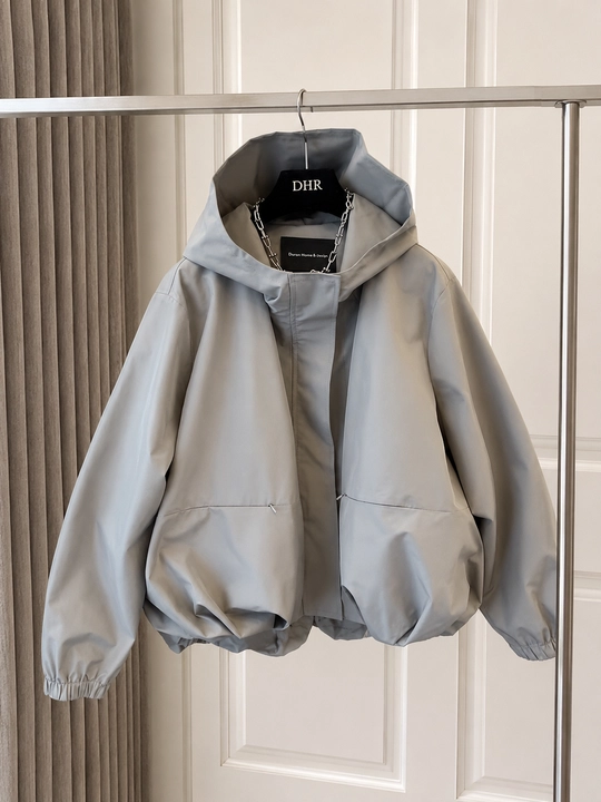 Ayollar vetrovkasi, kapyushonli bahor-kuz kurtkasi — ELLY FASHION - 