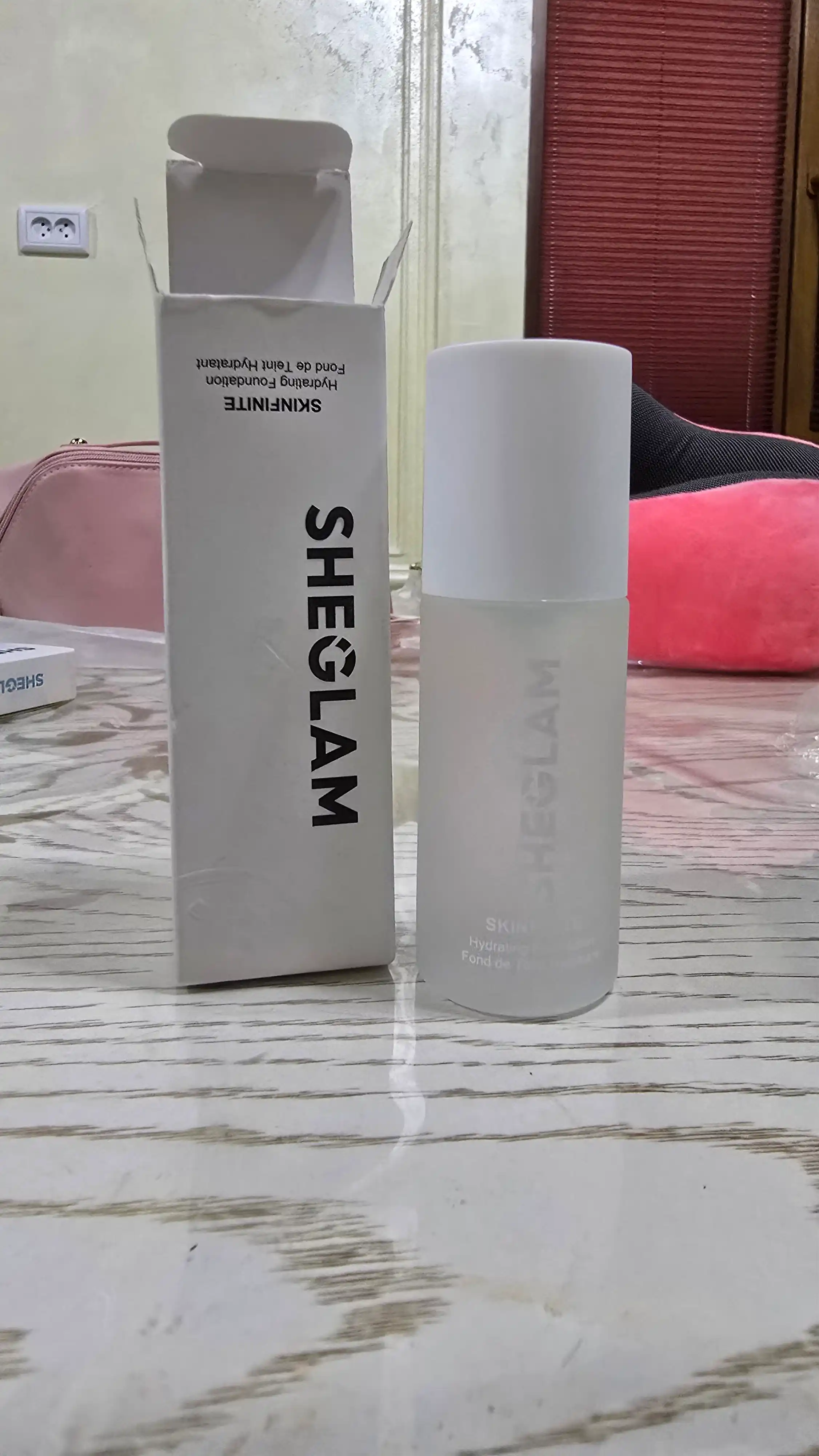Makiyaj uchun asos SHEGLAM, baza, praymer, yuz terisi uchun, rangsiz, universal, 40 ml