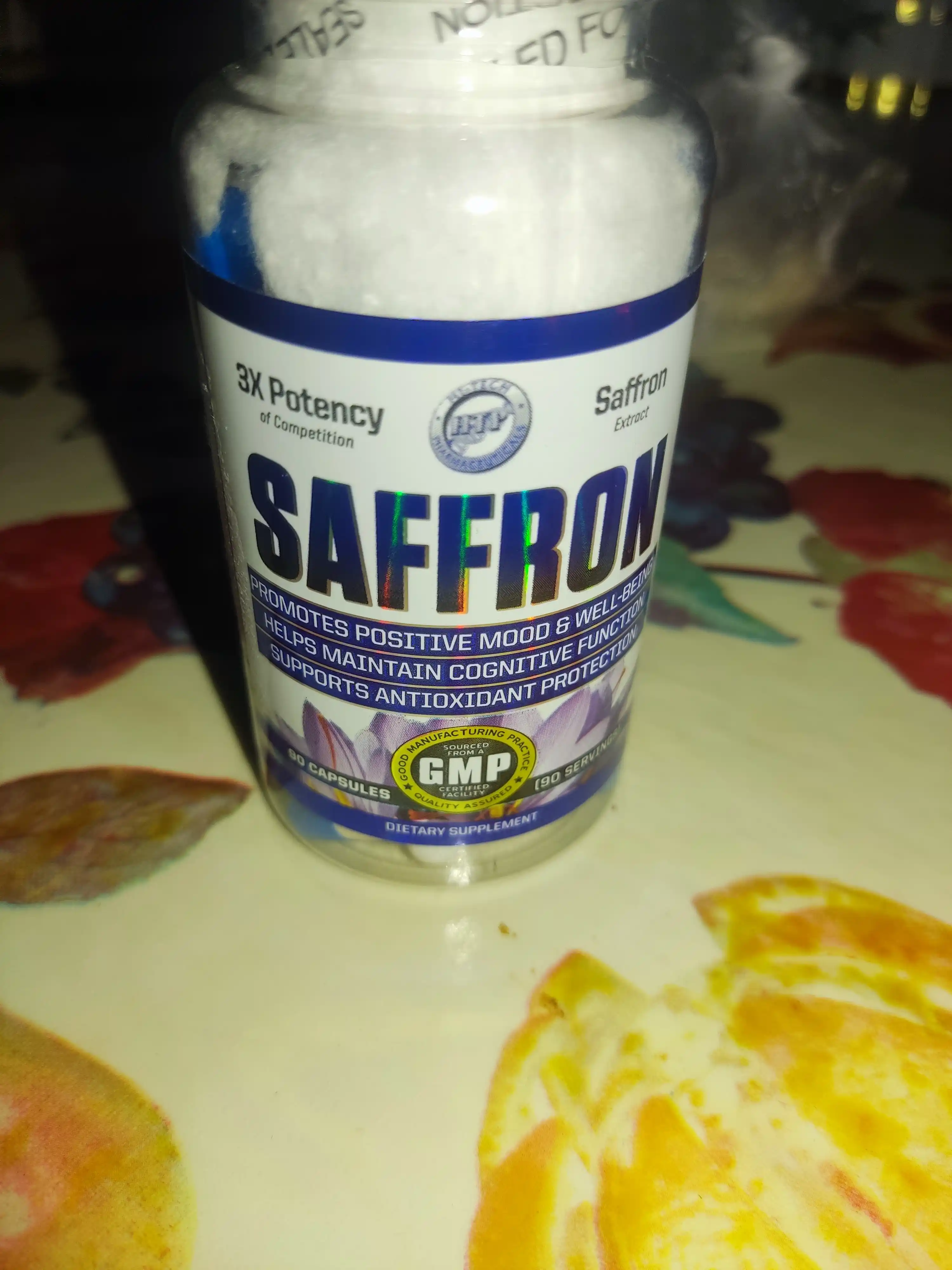 HTP Saffron, Shafran, Zafaron, Шафран 90 капс 88.5 мг