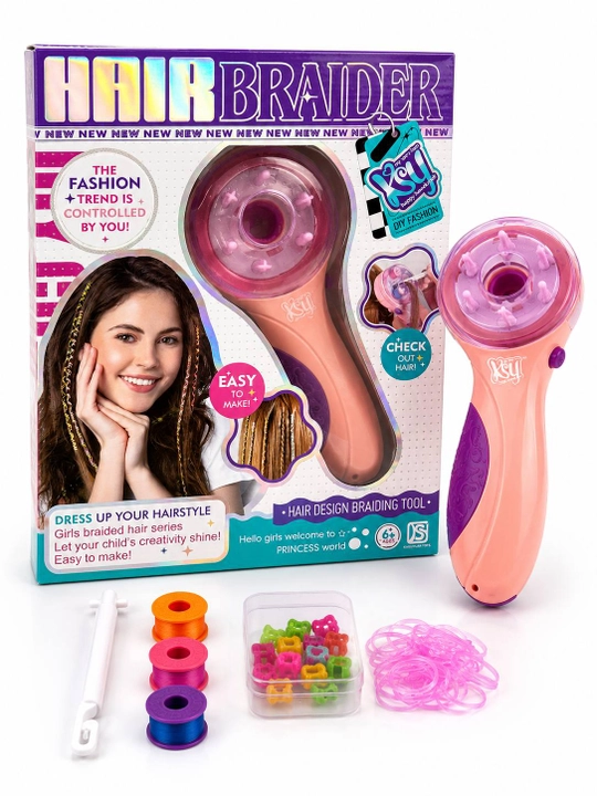 Hair Braider – soch o‘rish uchun aksessuarlar to‘plami - 