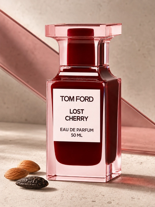 Ayollar uchun atir Lost Cherry, gilos va bodom hidli parfyumeriya suvi, 3-30 ml