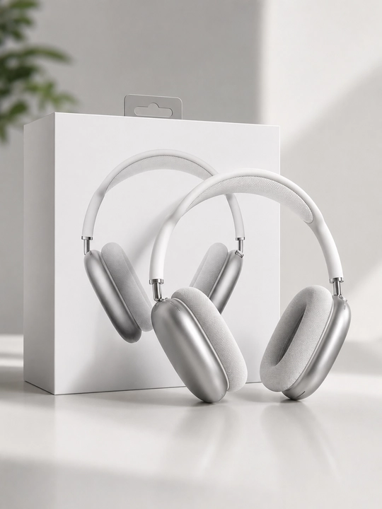 Simsiz Bluetooth quloqchin, premium ovoz, shovqinni kamaytirish, kulrang rang