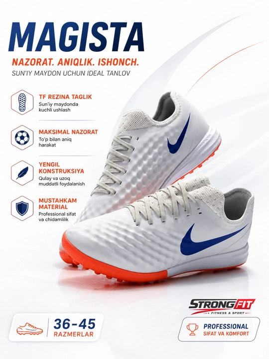Magista futbol qirqoyoqlari (TF maysazor) - 