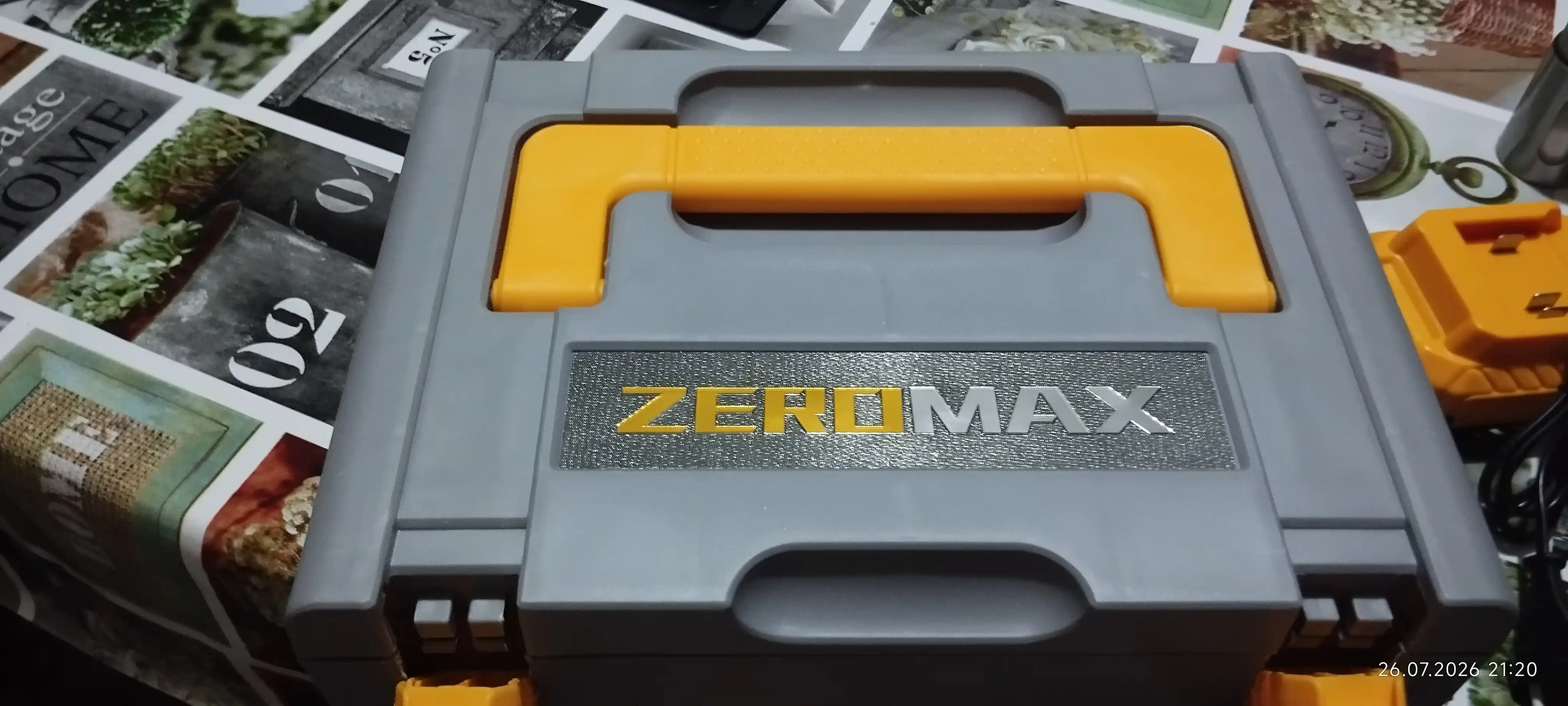 Zeromax shurup buragichi, 21 V, yuqori aylanish tezligi, ishonchli model
