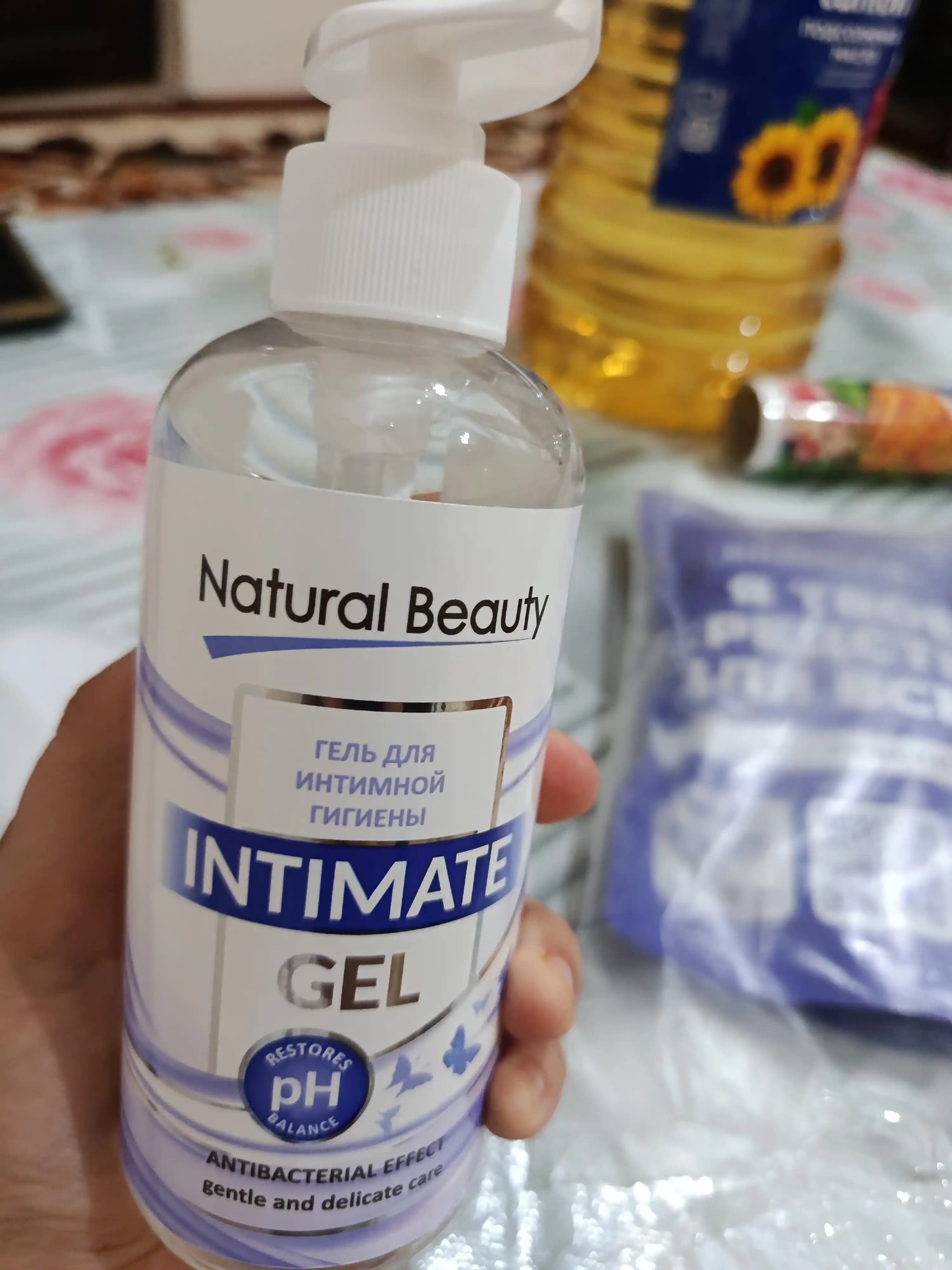 Tabiiy go'zallik intim gigiena geli Natural Beauty, 300 gr
