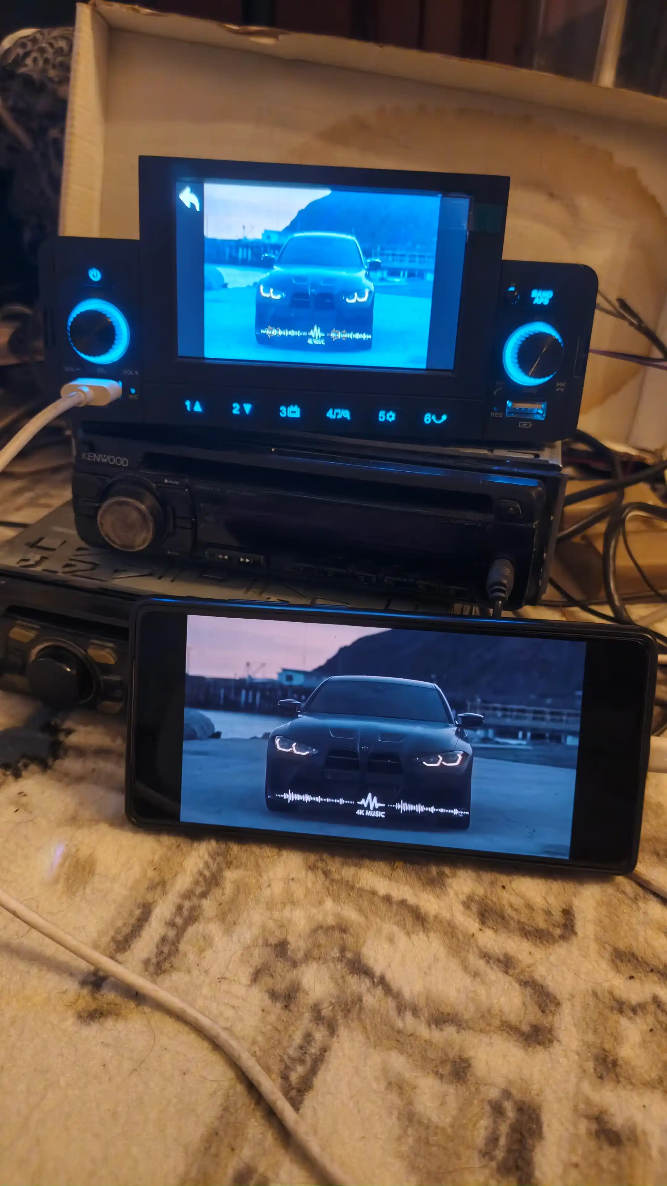 Автомагнитола CAR MP5 PLAYER 5" HD Bluetooth 5.1 USB AUX для Nexia, Damas Matiz