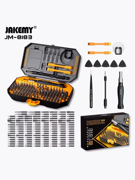Набор отверток Jakemy 145 в 1, магнитные