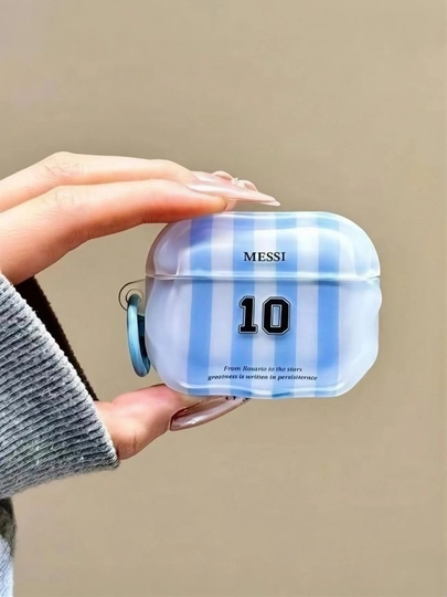 Текстурированный чехол для AirPods с объемным 3D цветком