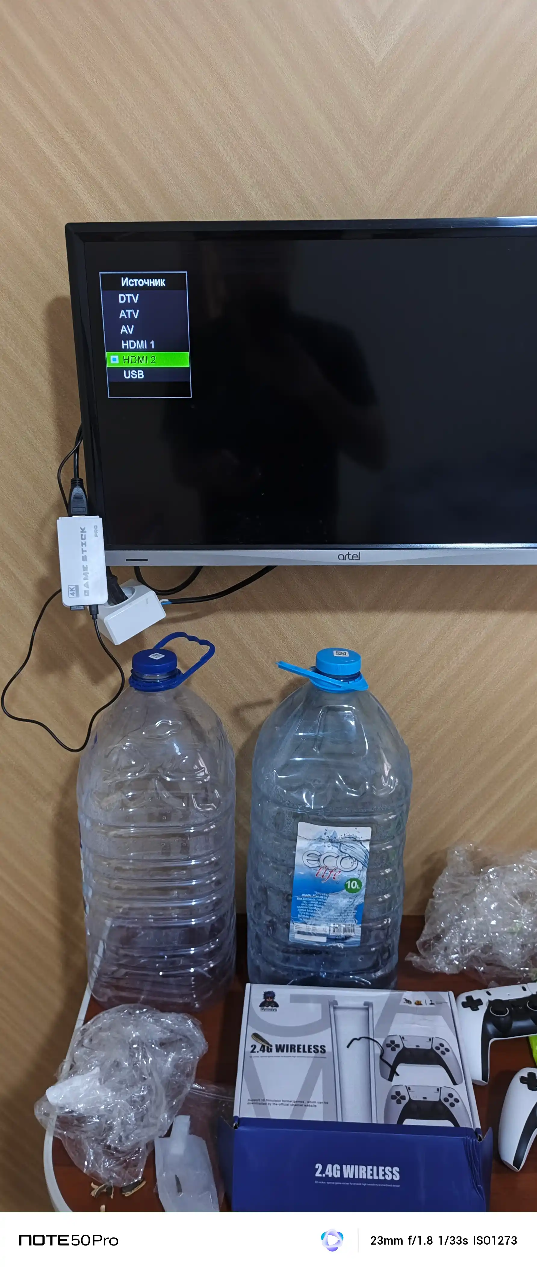 P15 PLUS televizor o'yin konsoli, bolalar uchun portativ konsol 2 geympad 128GB
