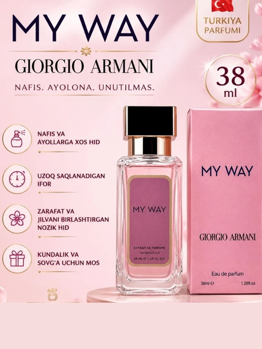 Ayollar uchun My Way Extrait de Parfum, 38 ml Turkiya