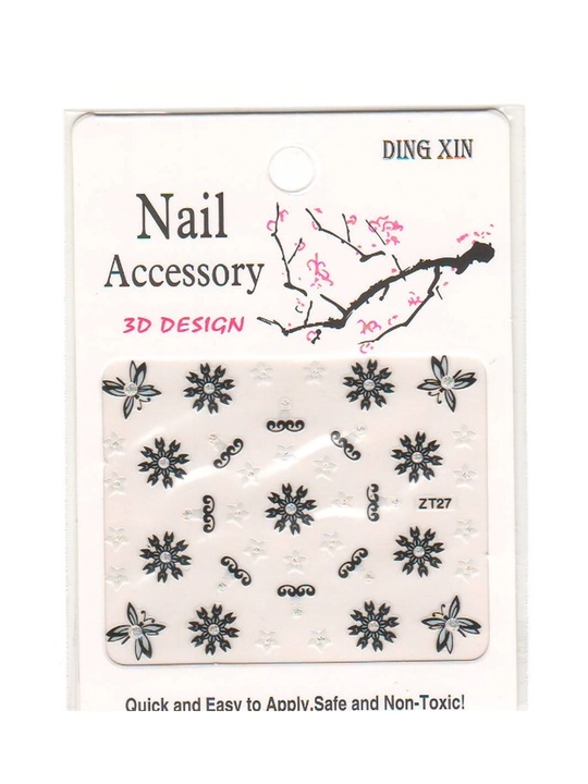 Наклейки для ногтей, дизайн для маникюра, nail art
