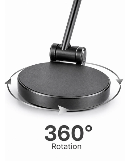 Магнитный держатель для телефона складной, поворот 360°, крепление на панель