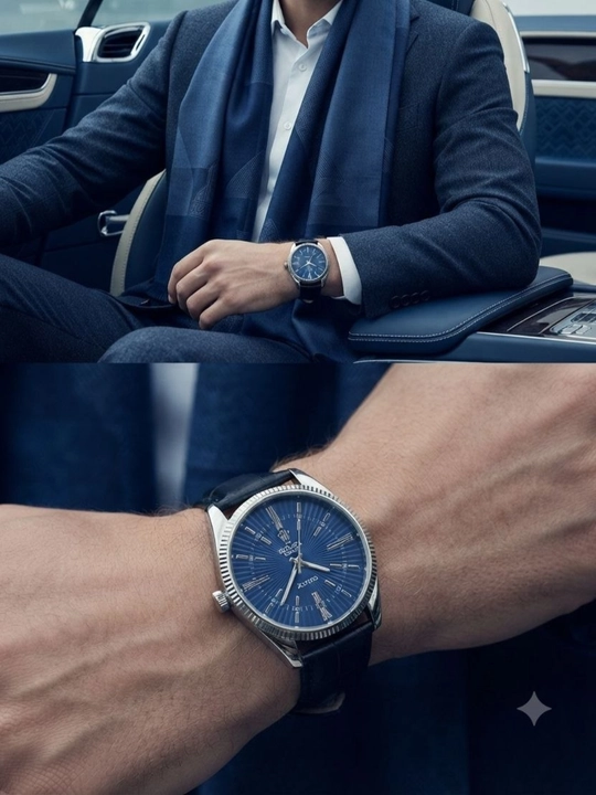 Rolex Style Classic Quartz - Итальянский дизайн, мужские часы