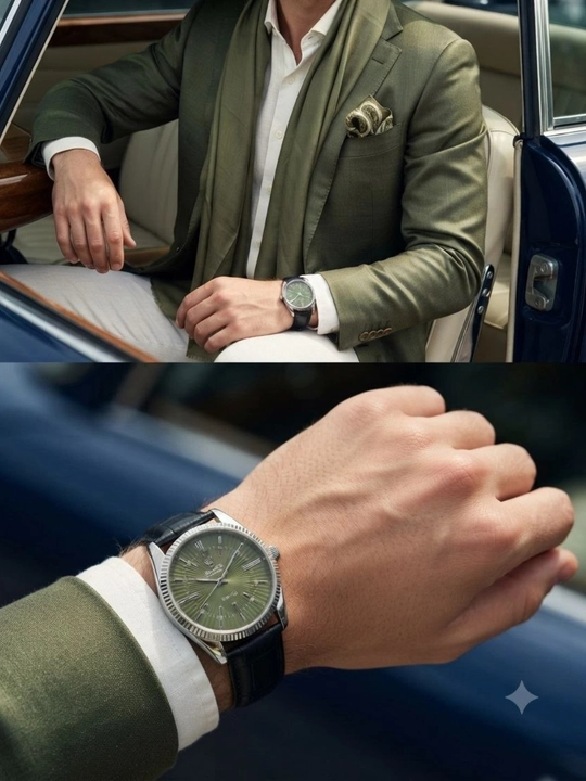 Rolex Style Classic Quartz - Italyan dizayn, erkaklar soati