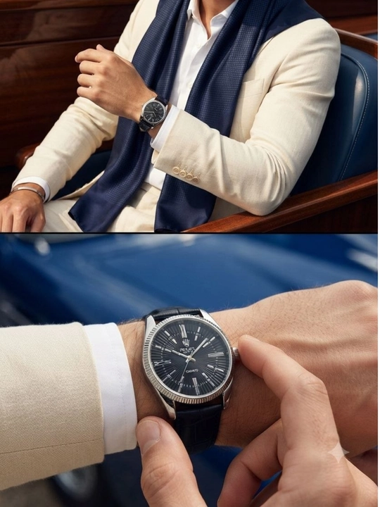 Rolex Style Classic Quartz - Italyan dizayn, erkaklar soati