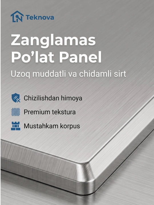 Sensorli aqlli o'chirgich Teknova, tegmasdan boshqariladigan shisha panel