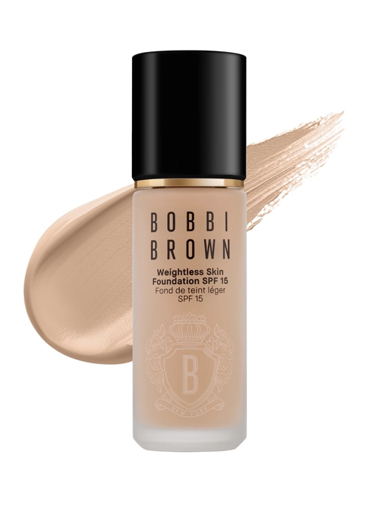 SPF 15 himoyasiga ega Bobbi Brown Weightless Skin tonal kremi - 