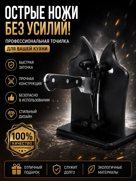 Professional metall pichoq charxlagich — xavfsiz va qulay