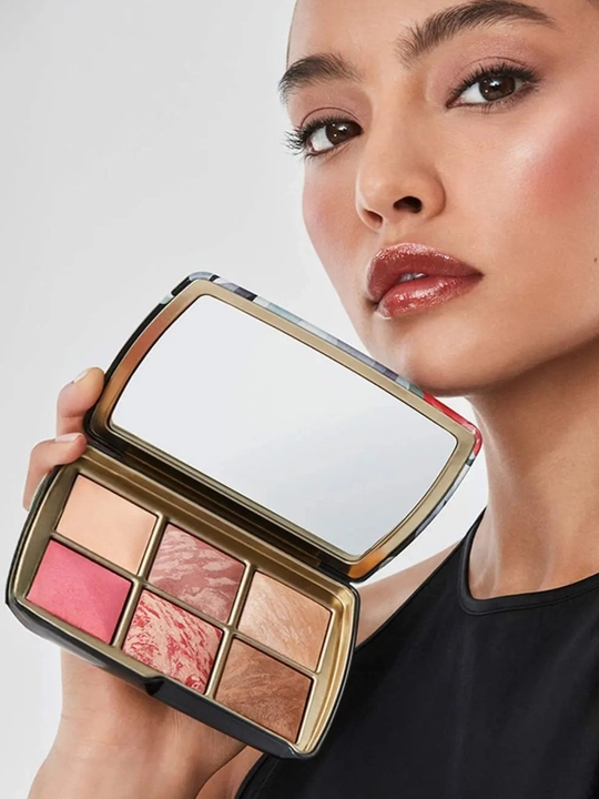 Hourglass Haylayter Blush Bronzer Kontur Paletkasi  Koʻp Funksiyali Yuz Pardozi Palitrasi