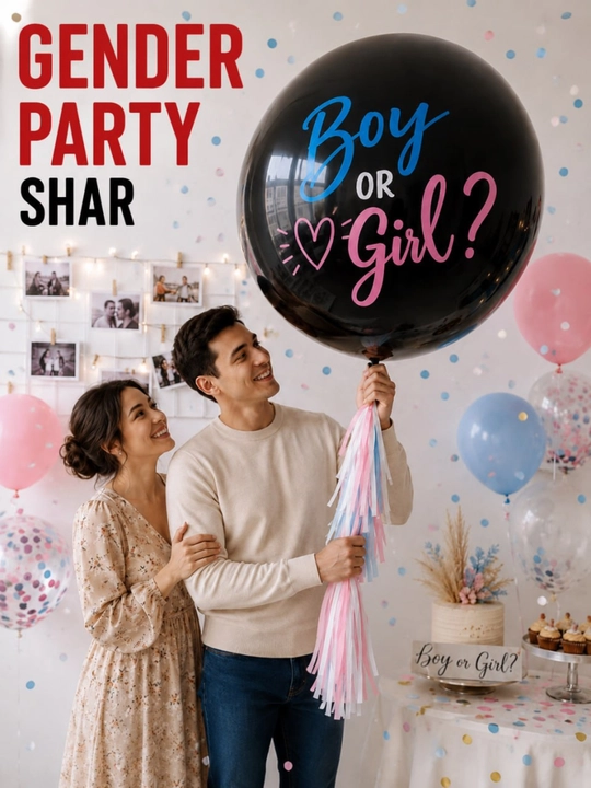 Gender Reveal Boy or Girl для определения пола ребенка набор шаров с конфетти гендер пати - 
