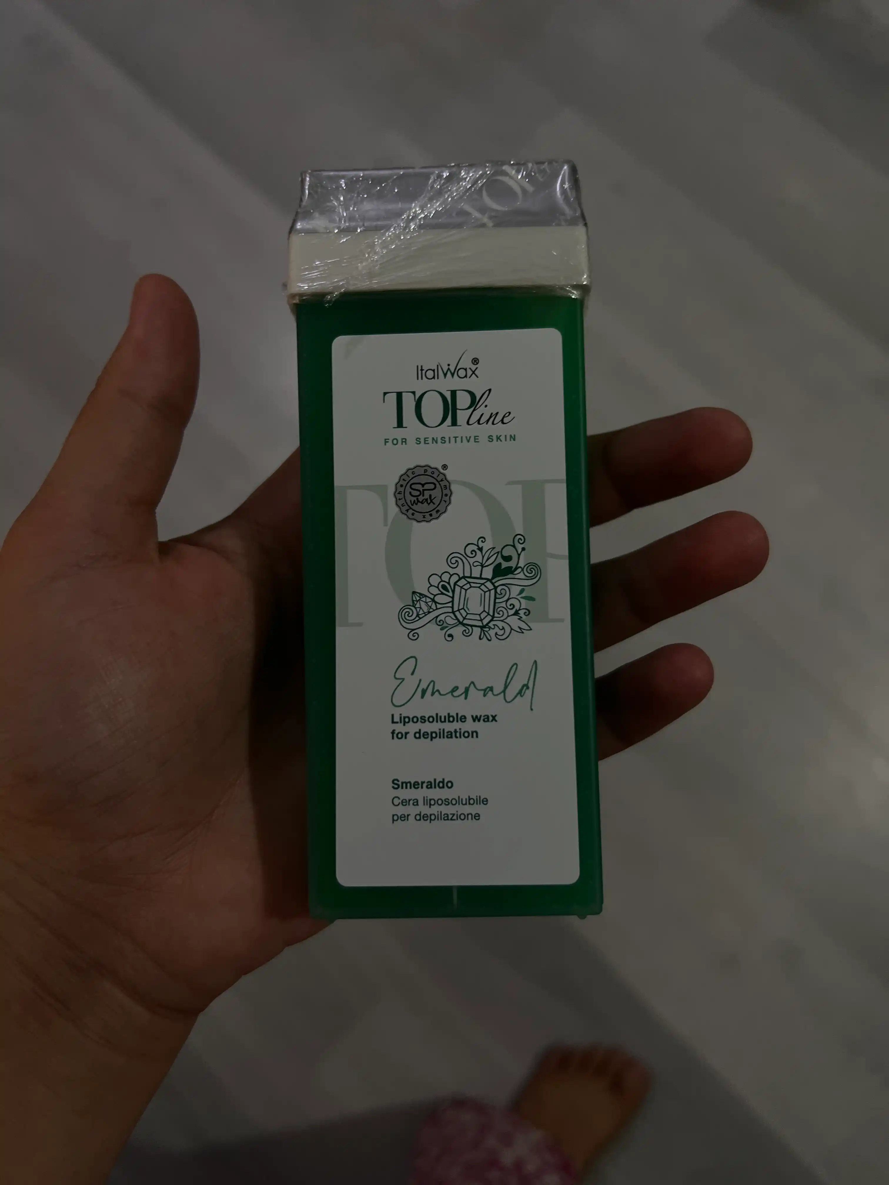 Kartrijdagi mum Top Line Emerald, 100 ml