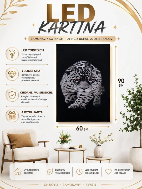 Makka, Madina rasmi devor uchun, Xona uchun bezak, rasm - 