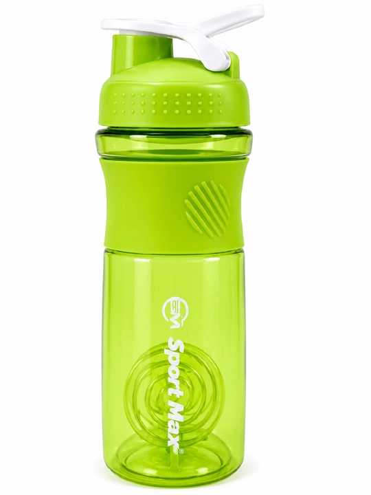 Protein uchun 800 ml shaker metall venchik bilan, suv va sport uchun butilka