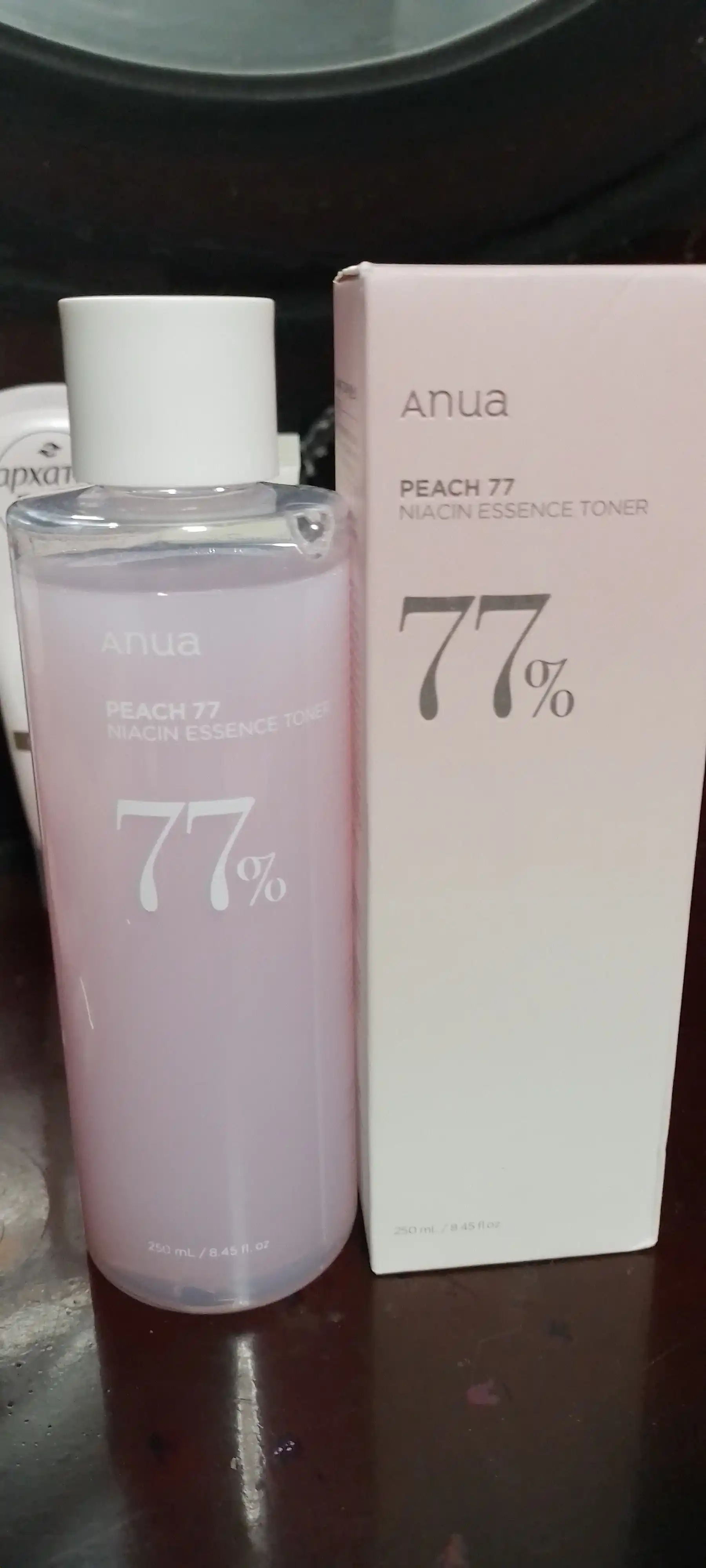 Тонер осветляющий с экстрактом персика Peach 77 Niacin Essence Toner, 250 мл