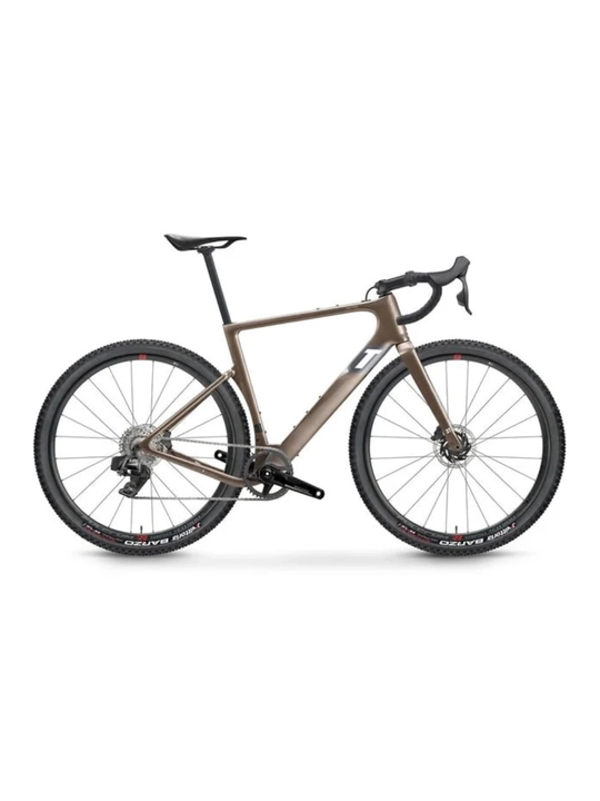 Велосипед с карбоновой аэродинамической рамой 3T Exploro Ultra Rival XPLR 1x12 700C 