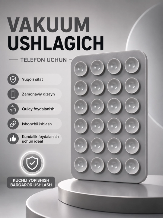 Telefon uchun silikon vakuumli prokladka - 