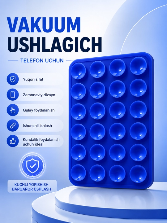 Telefon uchun silikon vakuumli prokladka - 