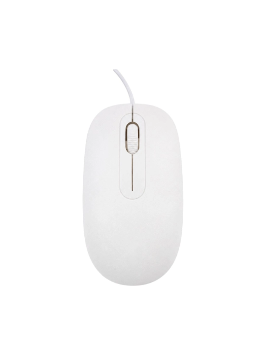 AiKUN KB2510 USB White simli klaviatura va sichqoncha to‘plami