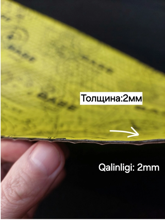 Shumoff Base 1.6/2/3 mm vibro va shovqin izolyatsiyasi, avtomobil uchun, shovqin yutuvchi